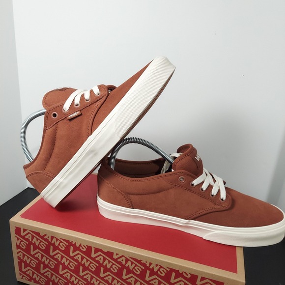 Vans Atwood Shoes Mens Size 10 Brown Suede Lace Up Casual Skate VN000CSR1RE main image 6